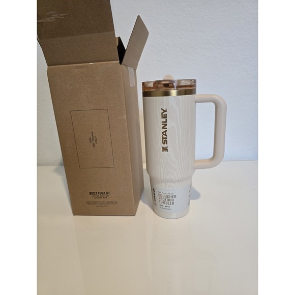 Stanley 30oz Pro Tour Tumbler Exclusive Birch Woodgrain New - Picture 2 of 15